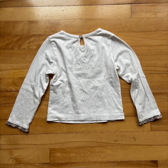 Burberry Kids White Base Layer Top – 100A - Picture 3 of 12